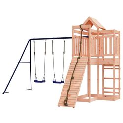Complex de joaca VidaXL 3156881 (Blue/Natural)