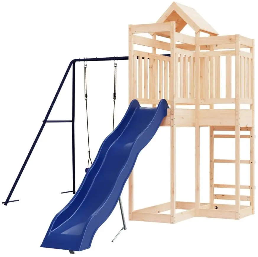 Игровой комплекс VidaXL 3156883 (Blue/Natural) - 2