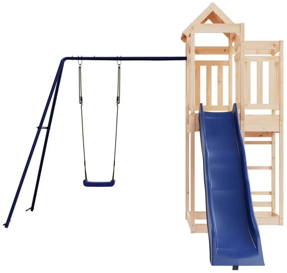 Игровой комплекс VidaXL 3156883 (Blue/Natural) - 3