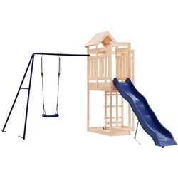 Игровой комплекс VidaXL 3156883 (Blue/Natural)