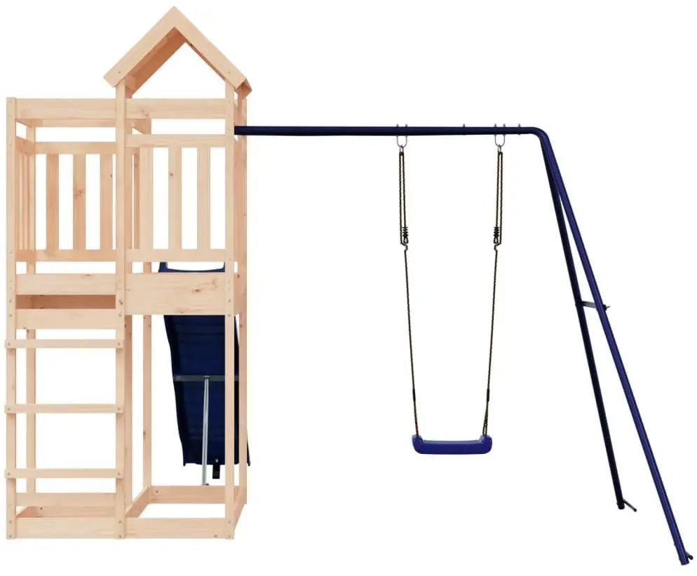 Игровой комплекс VidaXL 3156883 (Blue/Natural) - 4
