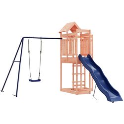 Complex de joaca VidaXL 3156884 (Blue/Natural)