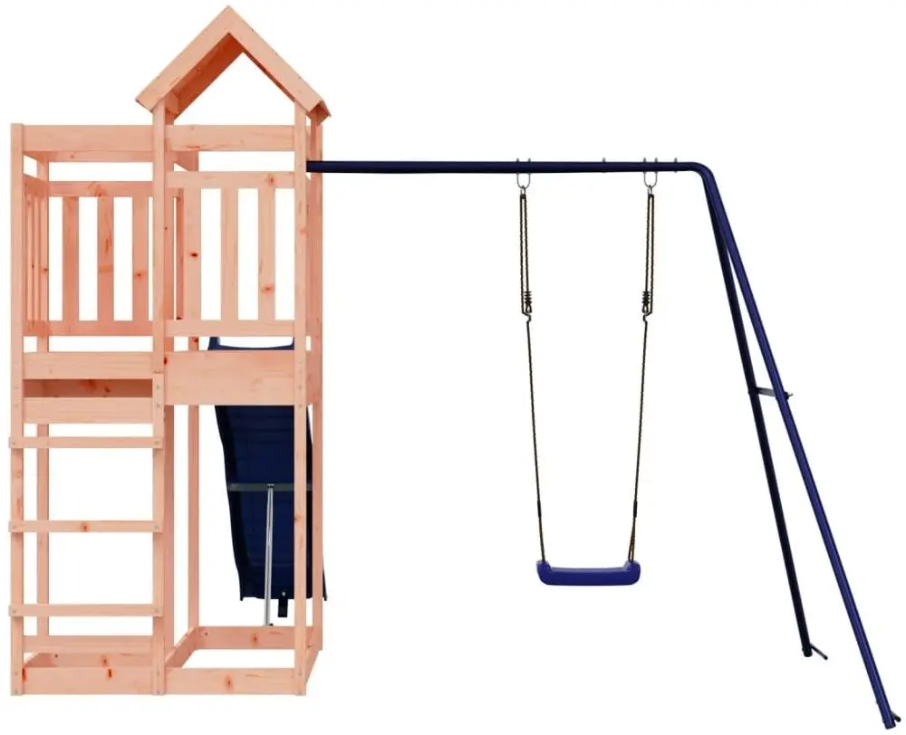 Complex de joaca VidaXL 3156884 (Blue/Natural) - 4