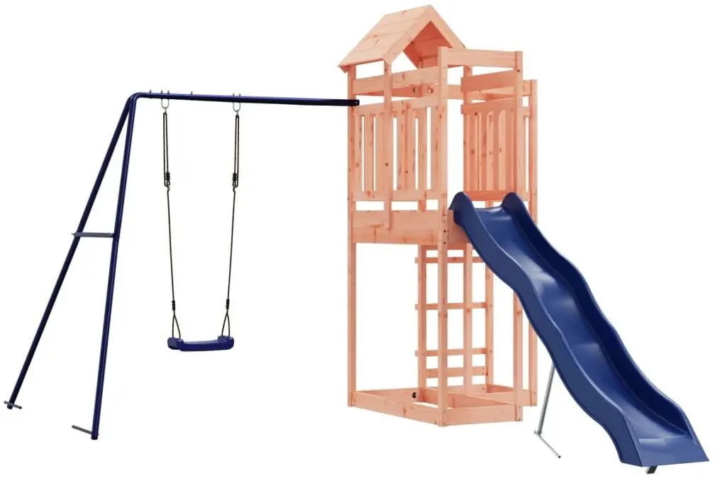 Complex de joaca VidaXL 3156884 (Blue/Natural)