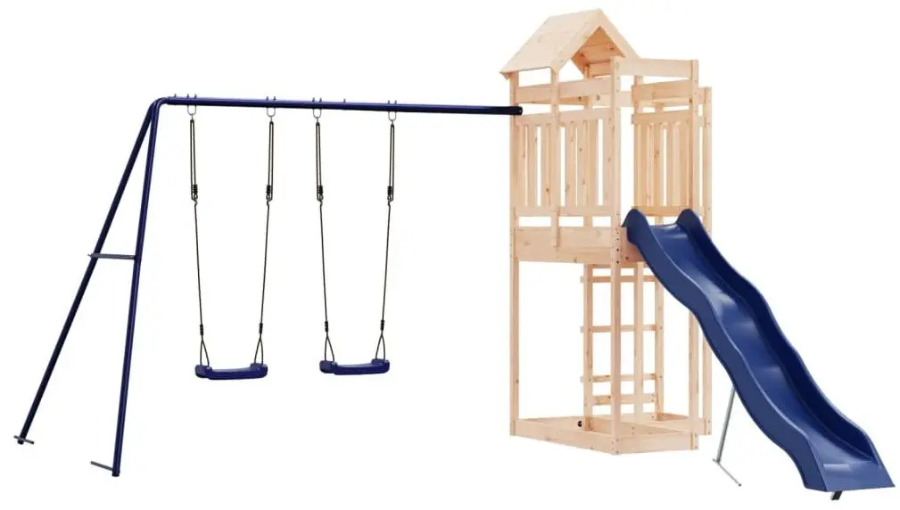 Игровой комплекс VidaXL 3156886 (Blue/Natural) - 2