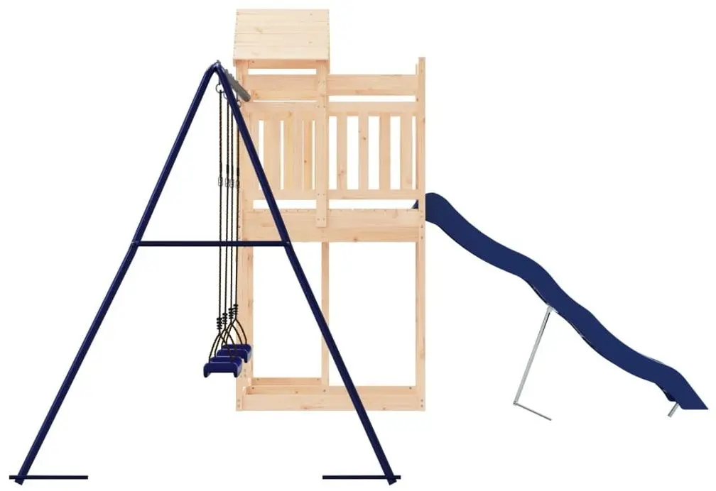 Игровой комплекс VidaXL 3156886 (Blue/Natural) - 6