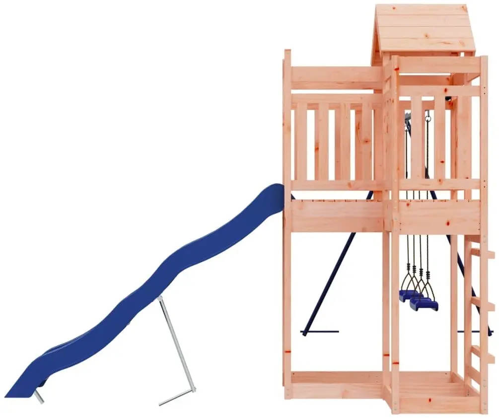 Complex de joaca VidaXL 3156887 (Blue/Natural) - 5