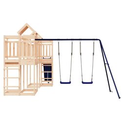 Complex de joaca VidaXL 3156889 (Blue/Natural) Thumb