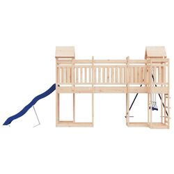 Complex de joaca VidaXL 3156889 (Blue/Natural) Thumb