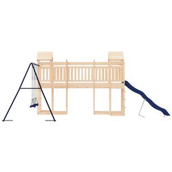 Complex de joaca VidaXL 3156889 (Blue/Natural) Thumb