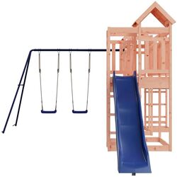 Complex de joaca VidaXL 3156890 (Blue/Natural) Thumb