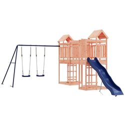 Complex de joaca VidaXL 3156890 (Blue/Natural)