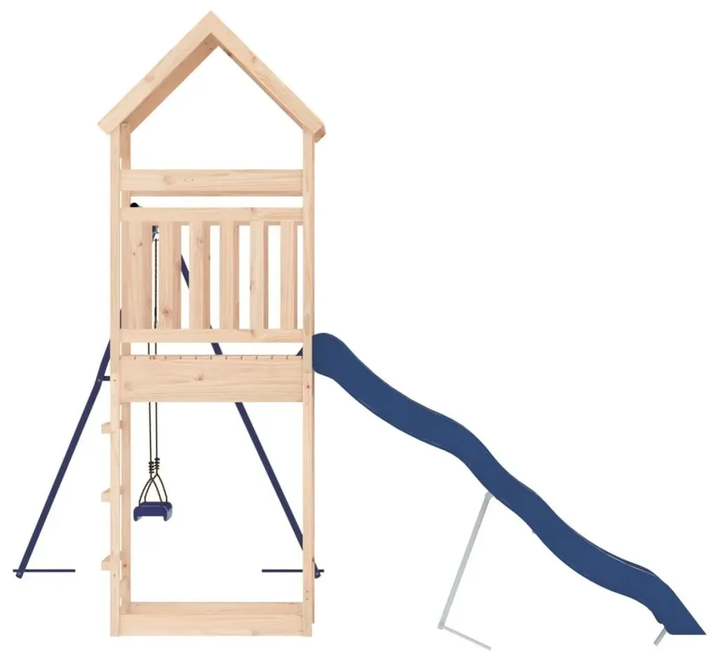 Игровой комплекс VidaXL 3156907 (Blue/Natural)