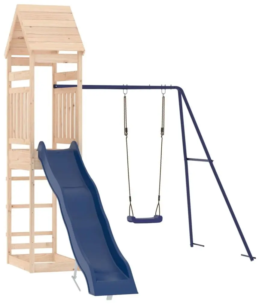 Игровой комплекс VidaXL 3156907 (Blue/Natural)