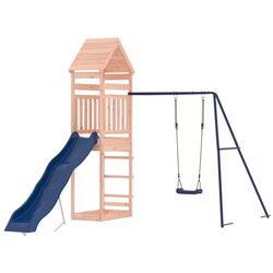 Complex de joaca VidaXL 3156908 (Blue/Natural) Thumb