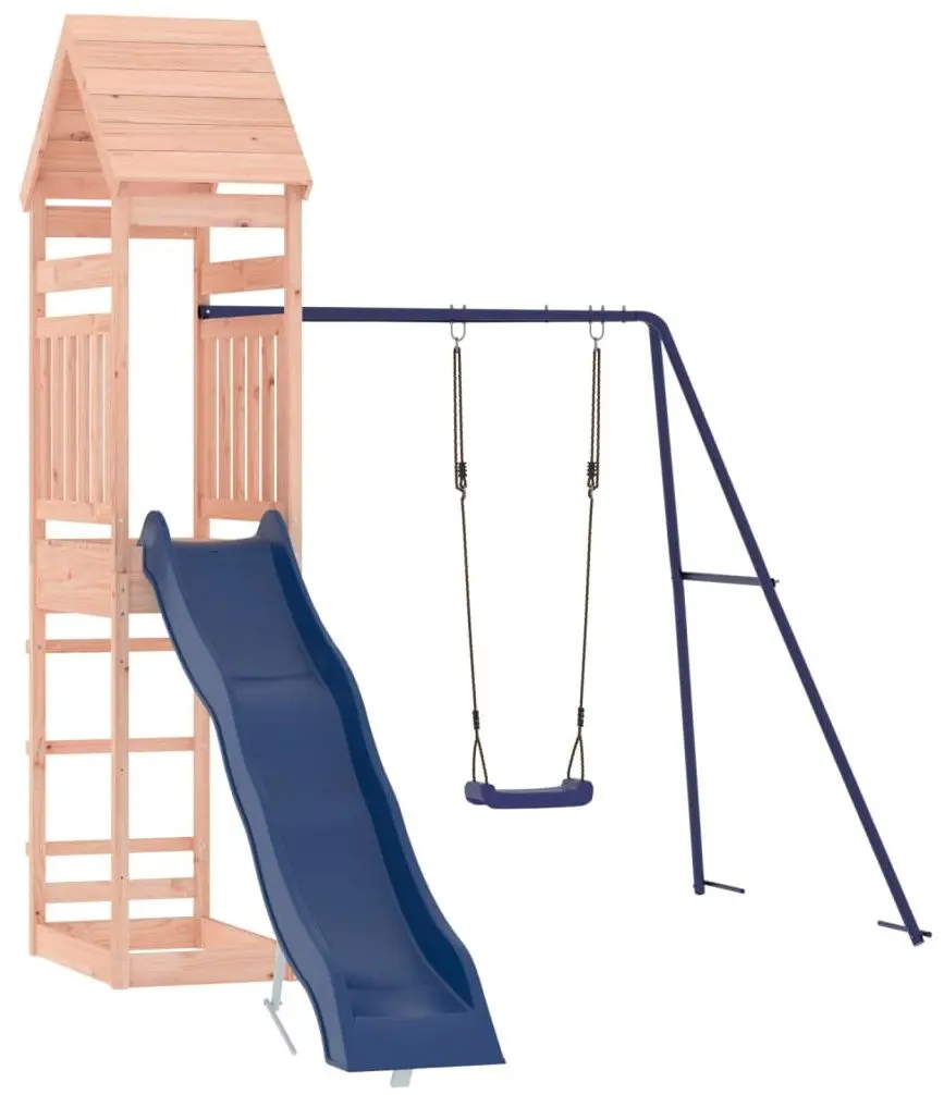 Complex de joaca VidaXL 3156908 (Blue/Natural)