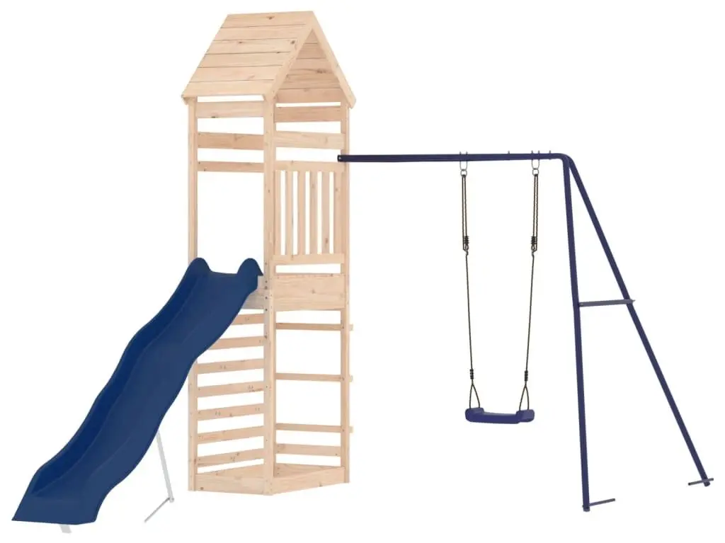 Игровой комплекс VidaXL 3156928 (Blue/Natural) - 2