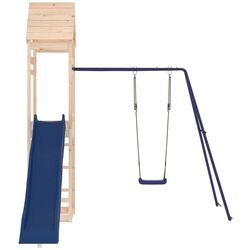Игровой комплекс VidaXL 3156928 (Blue/Natural) Thumb