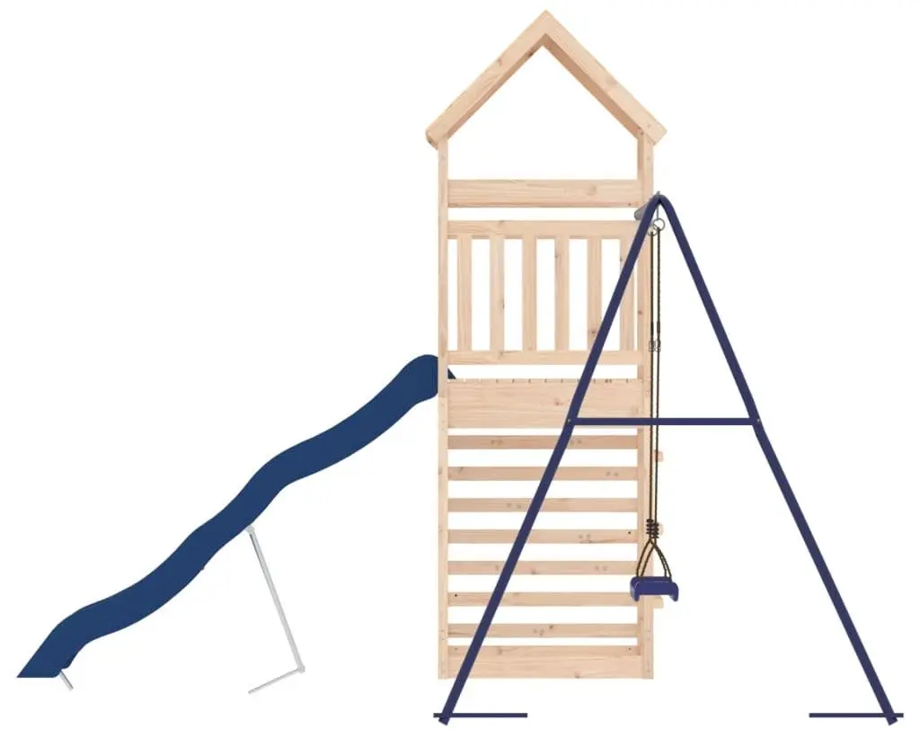 Игровой комплекс VidaXL 3156928 (Blue/Natural) - 6