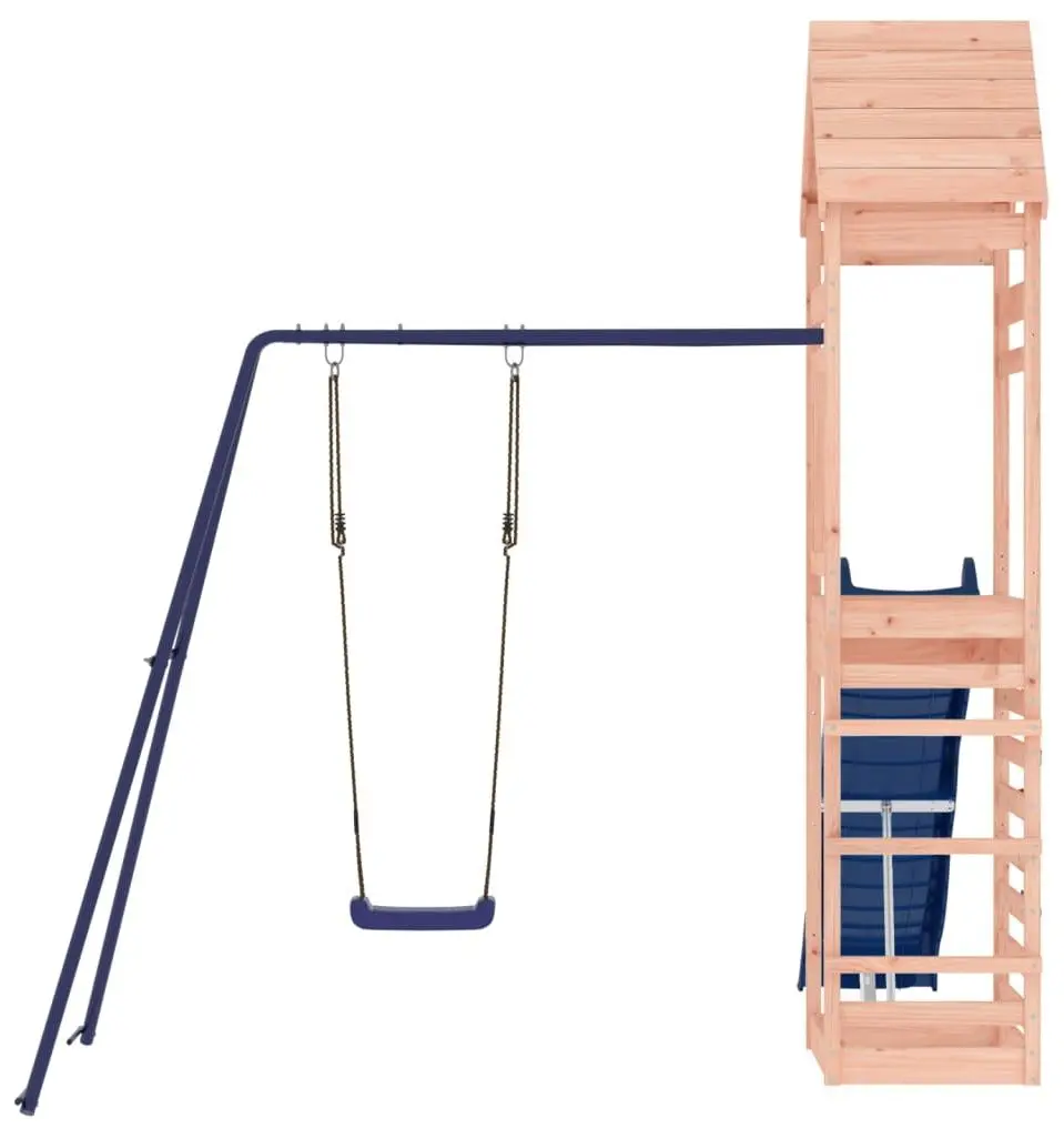 Complex de joaca VidaXL 3156929 (Blue/Natural)