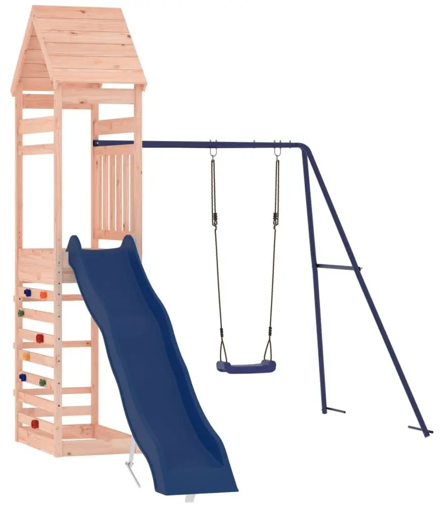Complex de joaca VidaXL 3156929 (Blue/Natural)