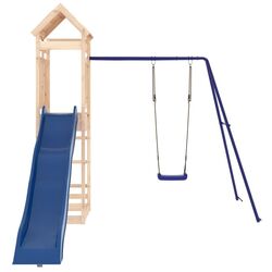 Игровой комплекс VidaXL 3156949 (Blue/Natural) Thumb