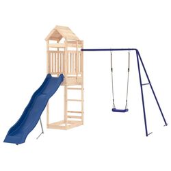 Игровой комплекс VidaXL 3156949 (Blue/Natural) Thumb