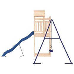 Игровой комплекс VidaXL 3156949 (Blue/Natural) Thumb