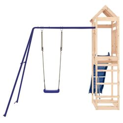 Игровой комплекс VidaXL 3156949 (Blue/Natural) Thumb