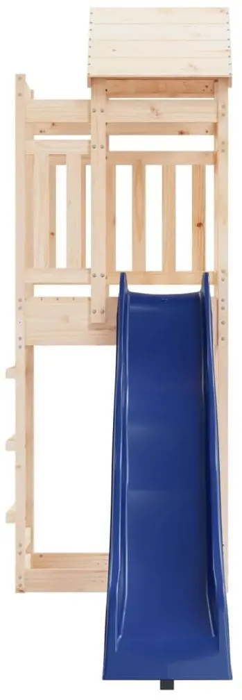 Complex de joaca VidaXL 3156958 (Blue/Natural)