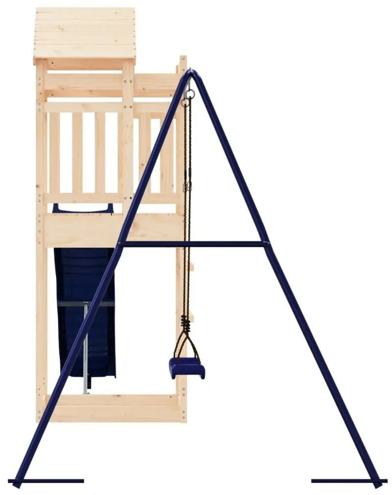 Игровой комплекс VidaXL 3156961 (Blue/Natural)