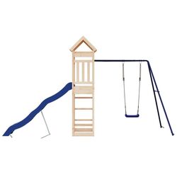 Игровой комплекс VidaXL 3156961 (Blue/Natural) Thumb