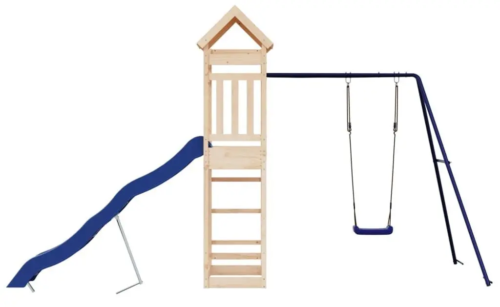 Игровой комплекс VidaXL 3156961 (Blue/Natural)