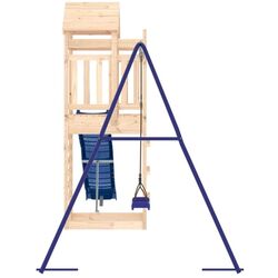 Complex de joaca VidaXL 3156973 (Blue/Natural) Thumb