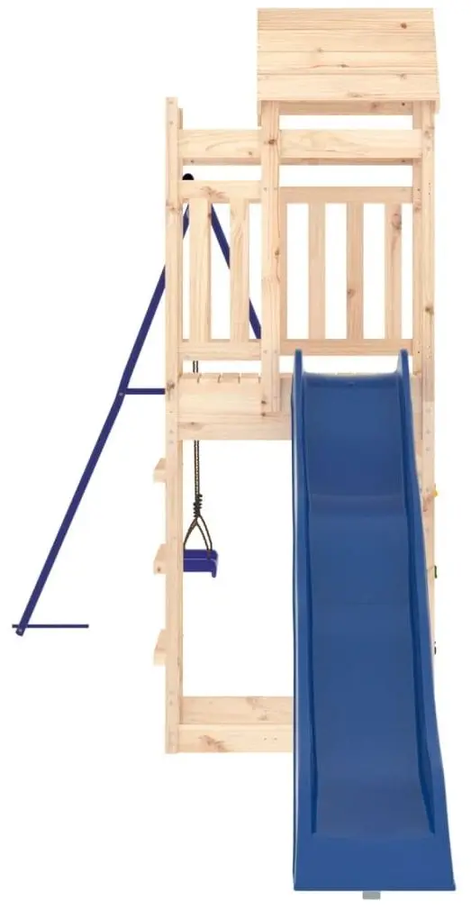 Complex de joaca VidaXL 3156973 (Blue/Natural)