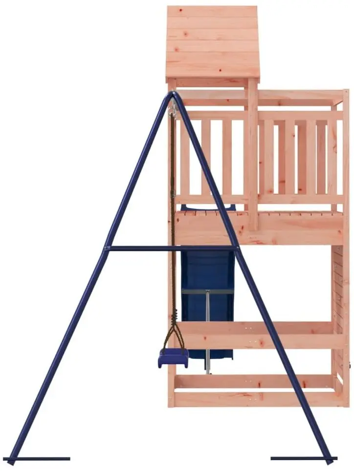 Complex de joaca VidaXL 3156986 (Blue/Natural)