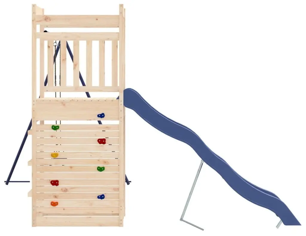 Complex de joaca VidaXL 3157003 (Blue/Natural)