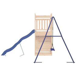 Complex de joaca VidaXL 3157003 (Blue/Natural) Thumb
