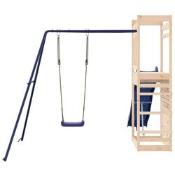 Complex de joaca VidaXL 3157003 (Blue/Natural) Thumb