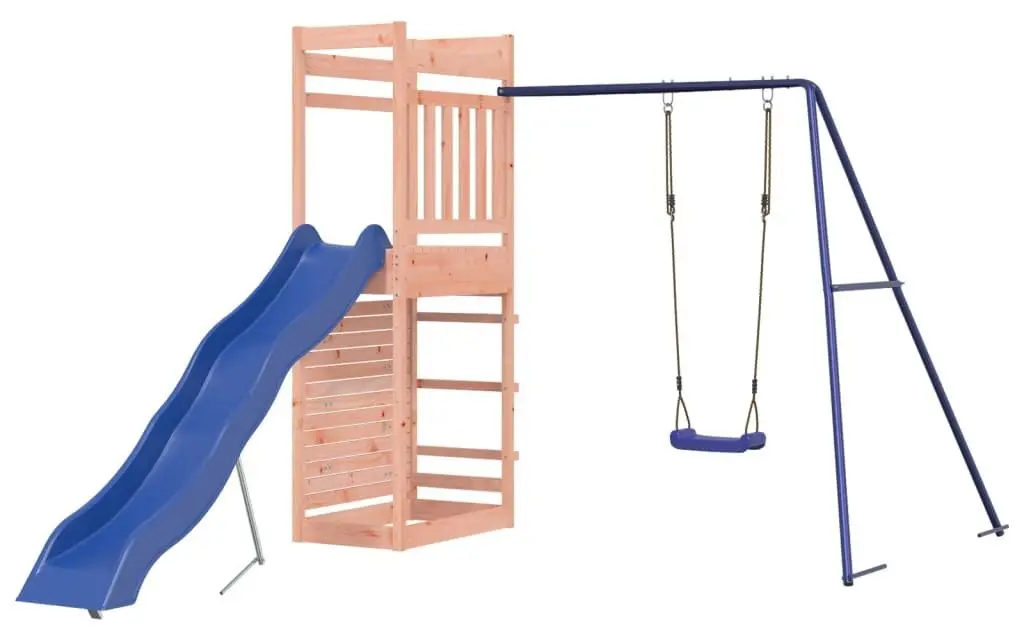 Complex de joaca VidaXL 3157004 (Blue/Natural)