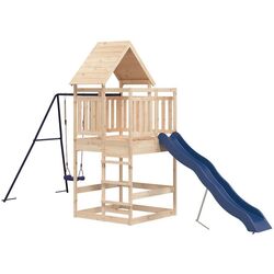 Игровой комплекс VidaXL 3157015 (Natural/Blue) Thumb