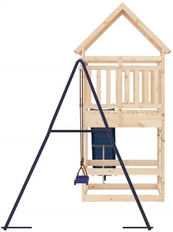 Игровой комплекс VidaXL 3157015 (Natural/Blue) - 3