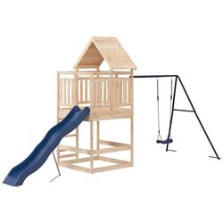 Игровой комплекс VidaXL 3157015 (Natural/Blue)