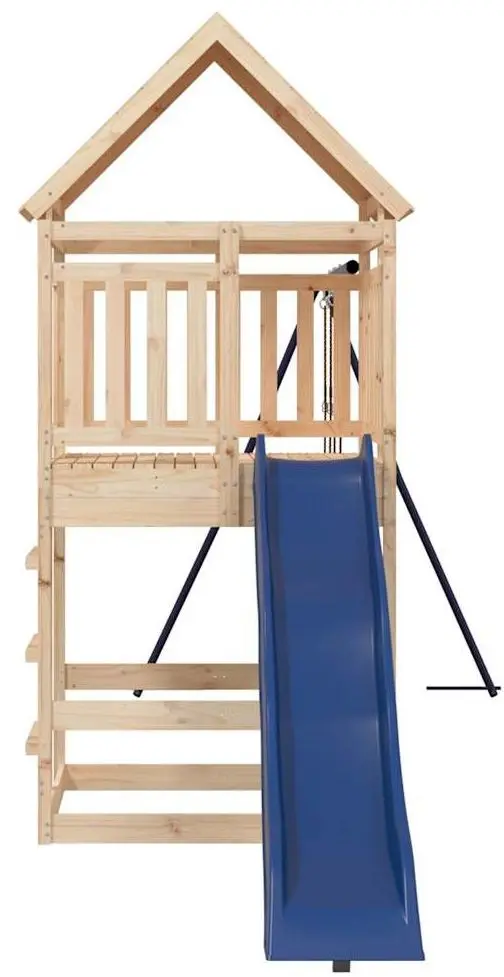 Игровой комплекс VidaXL 3157018 (Natural/Blue) - 3