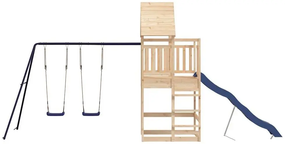 Игровой комплекс VidaXL 3157018 (Natural/Blue) - 5