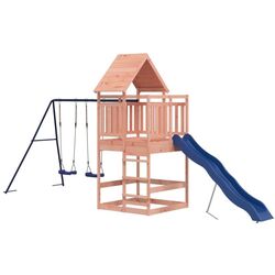 Complex de joaca VidaXL 3157019 (Blue/Natural) Thumb