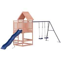 Complex de joaca VidaXL 3157019 (Blue/Natural)