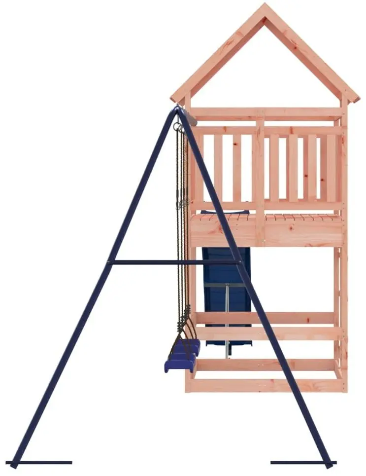Complex de joaca VidaXL 3157019 (Blue/Natural) - 4