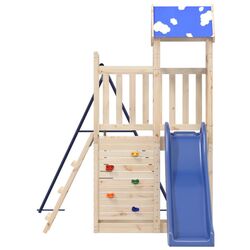 Игровой комплекс VidaXL 3279145 (Natural/Blue) Thumb