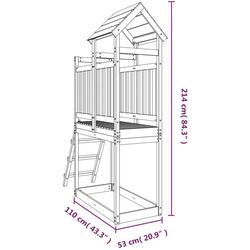 Modul VidaXL 826536 (Natural) Thumb